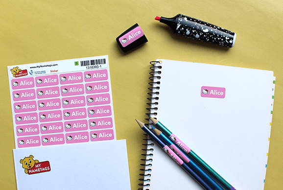 My Nametags etiquetas personalizadas da Hello Kitty