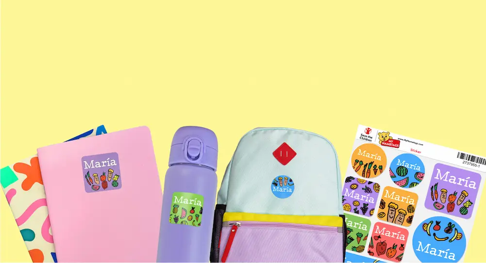 Banner de Maxistickers personalizados Save the Children